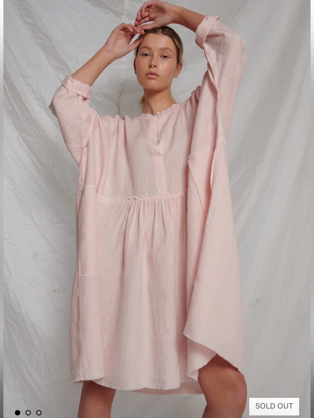 Brigid McLaughlin Porcelain Mira Dress Petal Pink